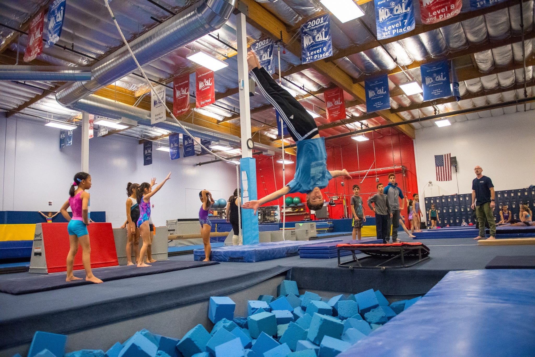 Adult Gymnastics Airborne Gymnastics